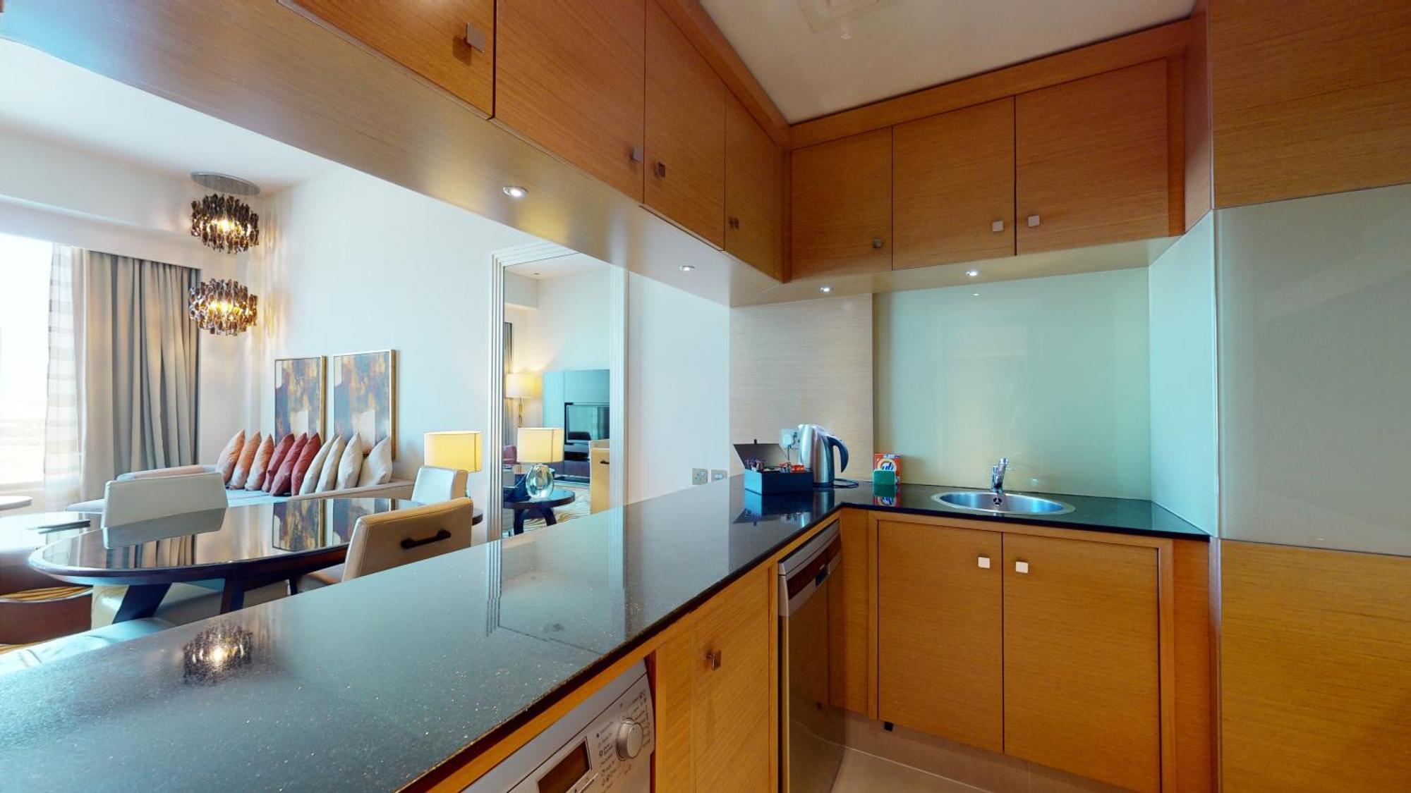 Two Bedroom Apartment Burj Khalifa Skyline View