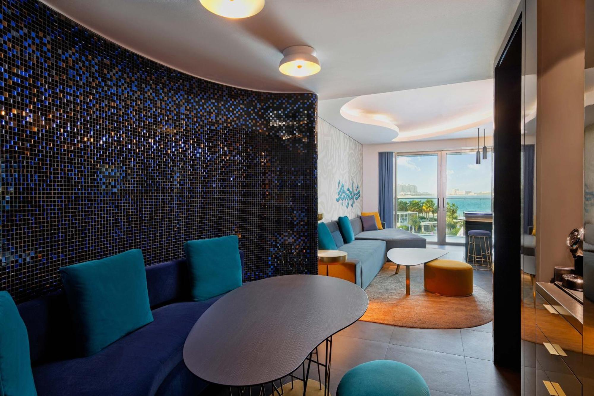 Mega Two Bedroom Connecting Suite Palm Jumeirah View Private Terrace includes 3 hours of Flow of Selected Drinks