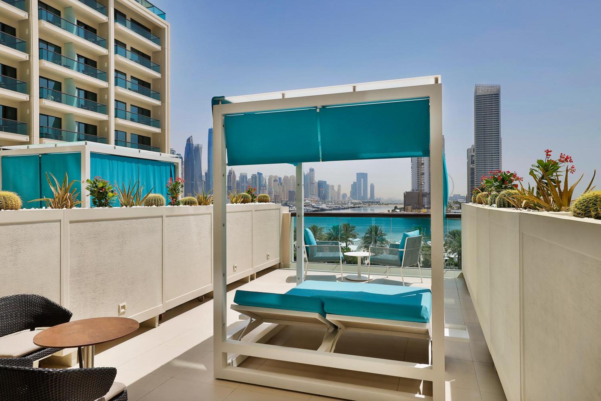 Double Room Two Double Beds Sea View Cabana